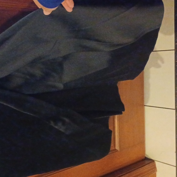 Karen Millen Black Satin, one shoulder Maxi Mermaid Gown - 10, Prom, Wedding - Picture 5 of 12